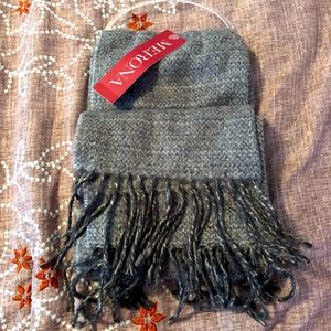 NWT Scarf with Fringe
